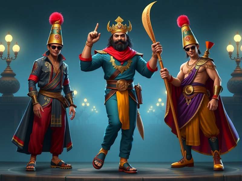 Kolkata Kings Rise playable characters in traditional and modern Kolkata attire
